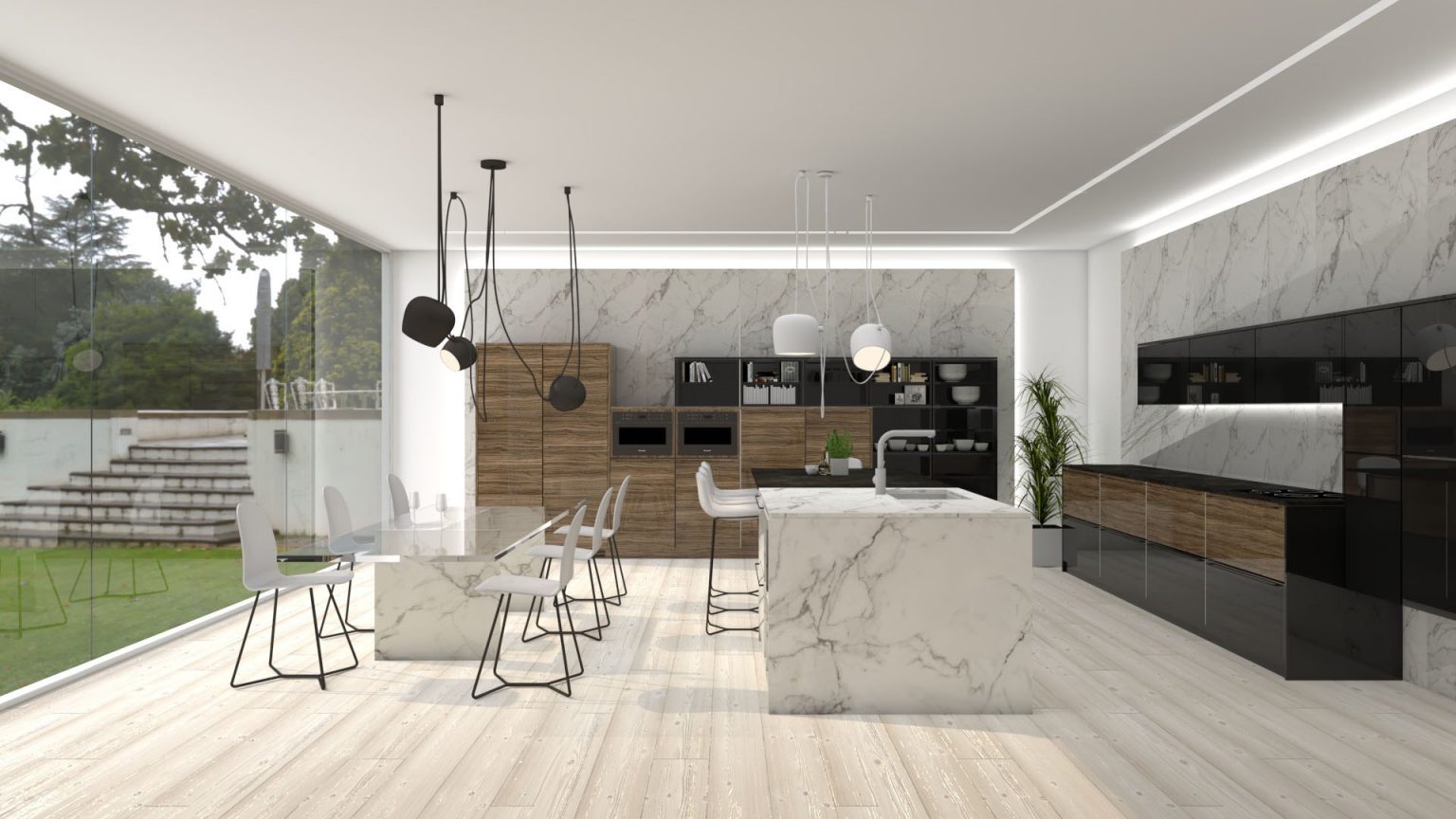 Cocina con isla T5 Invite