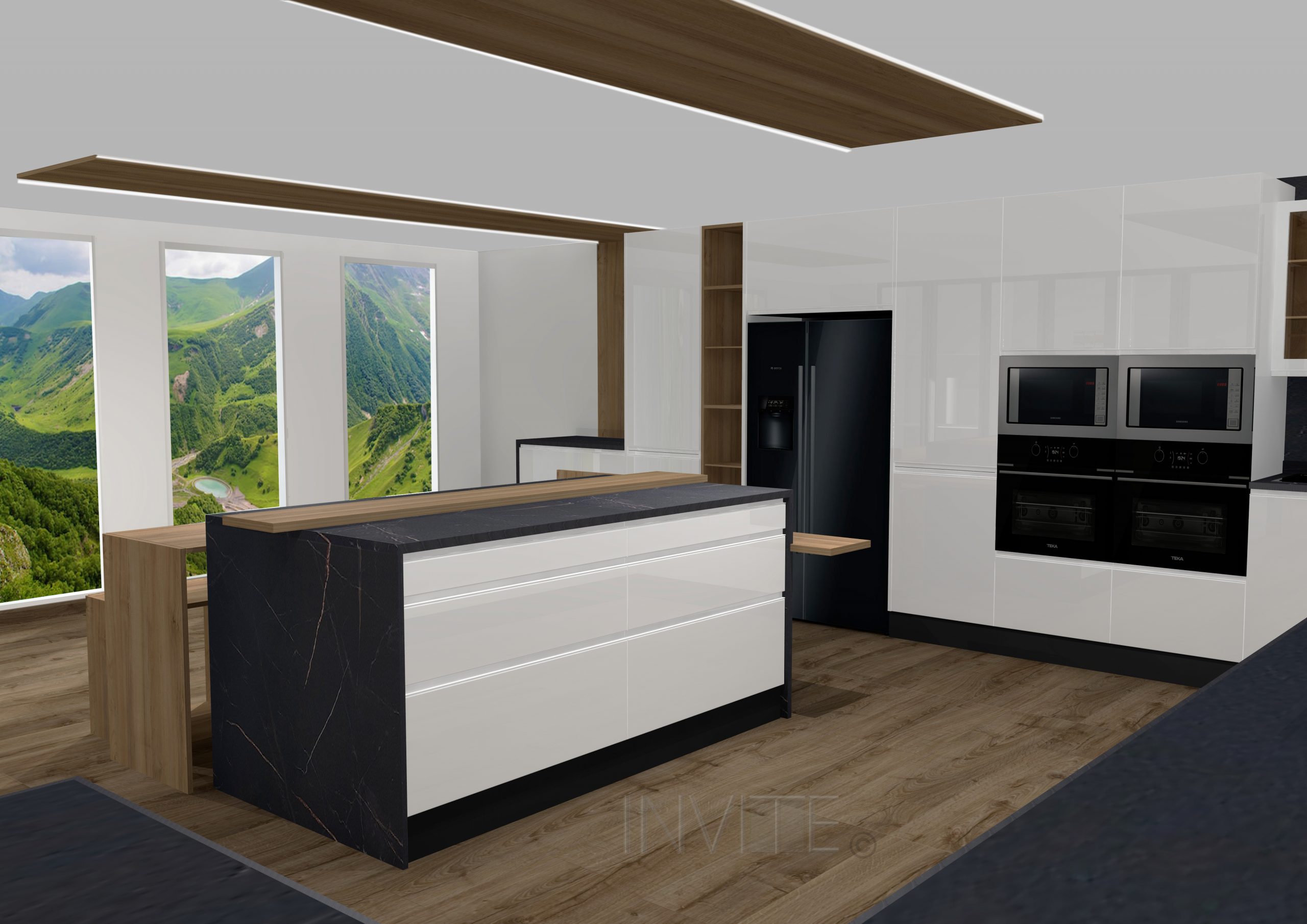 COCINA MINIMALISTA